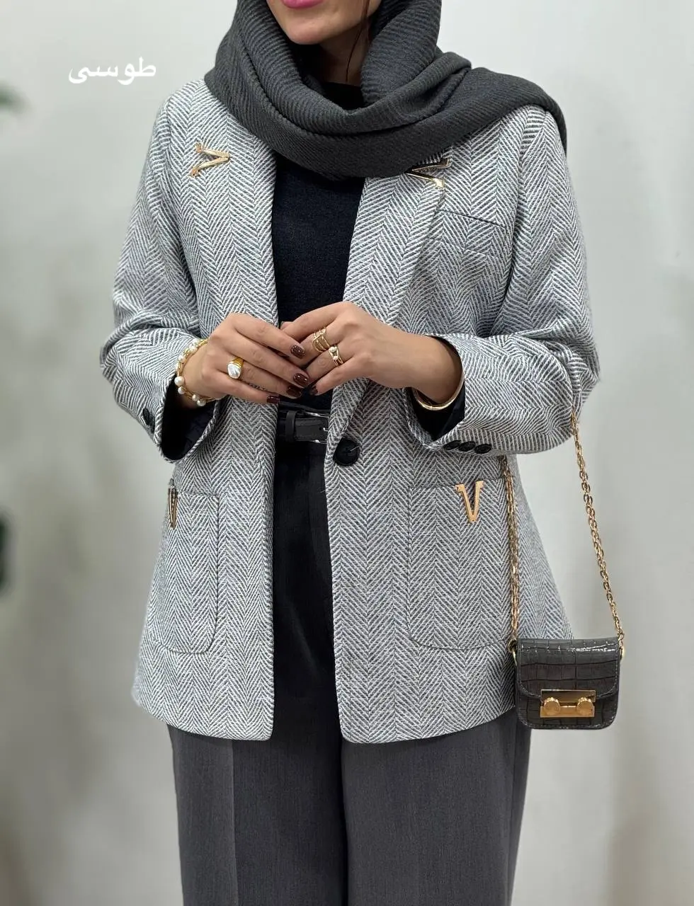 پالتو کتی آستردار آیسو رایکا(ایراد دار)